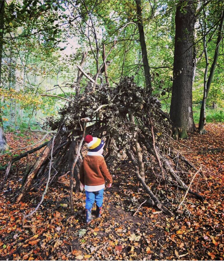 Garden Den Kits For Kids, How To Make An Outdoor Den With Children