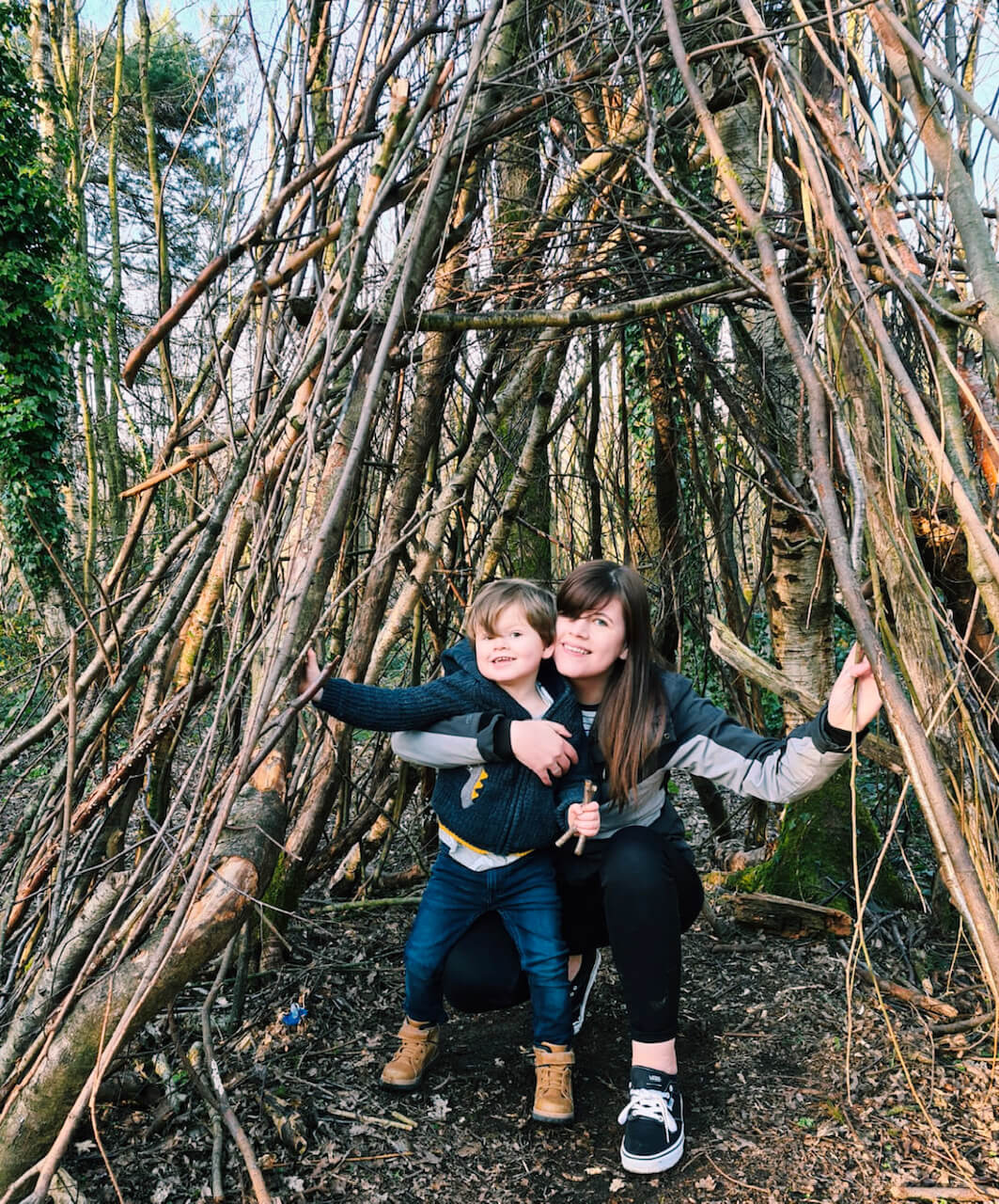 Garden Den Kits For Kids, How To Make An Outdoor Den With Children