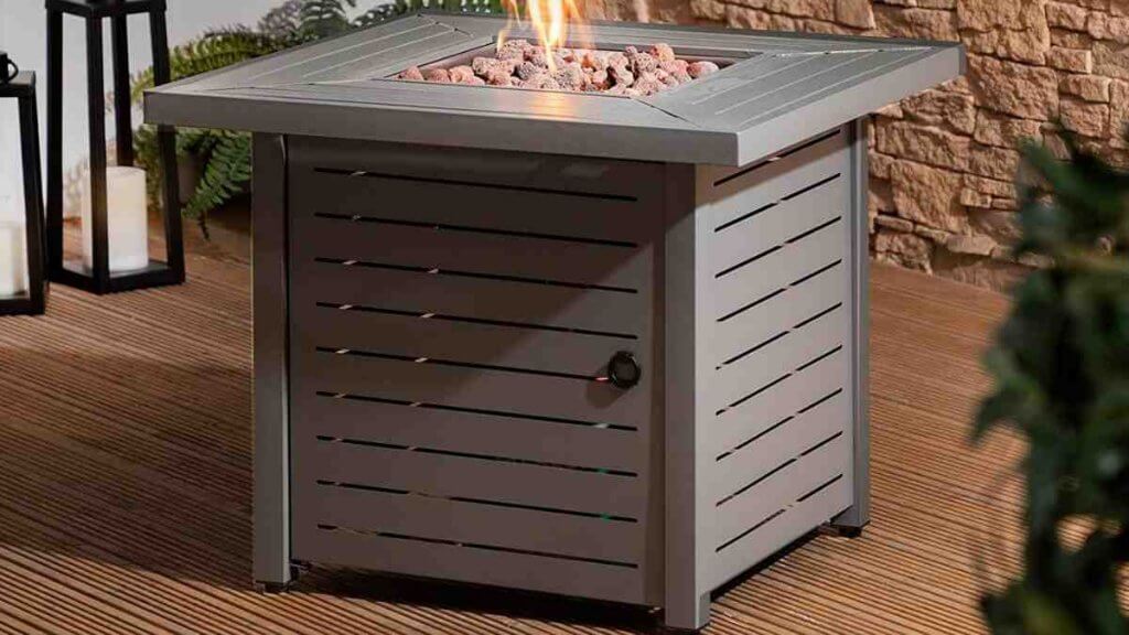 Fire Mountain Propane Gas Fire Pit