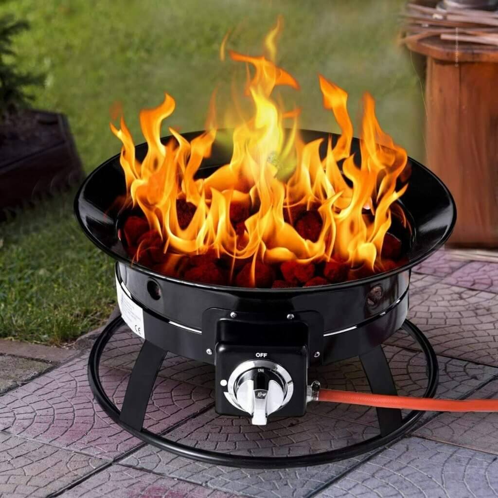 Glow Warm Portable Gas Fire Pit