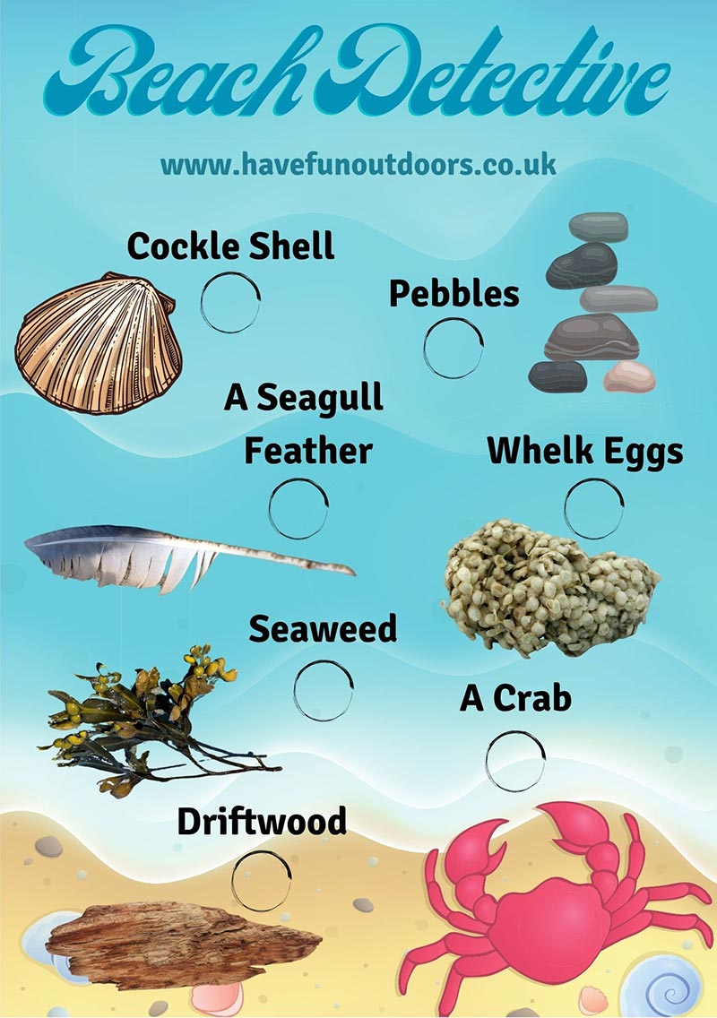 Beach Detective Printable