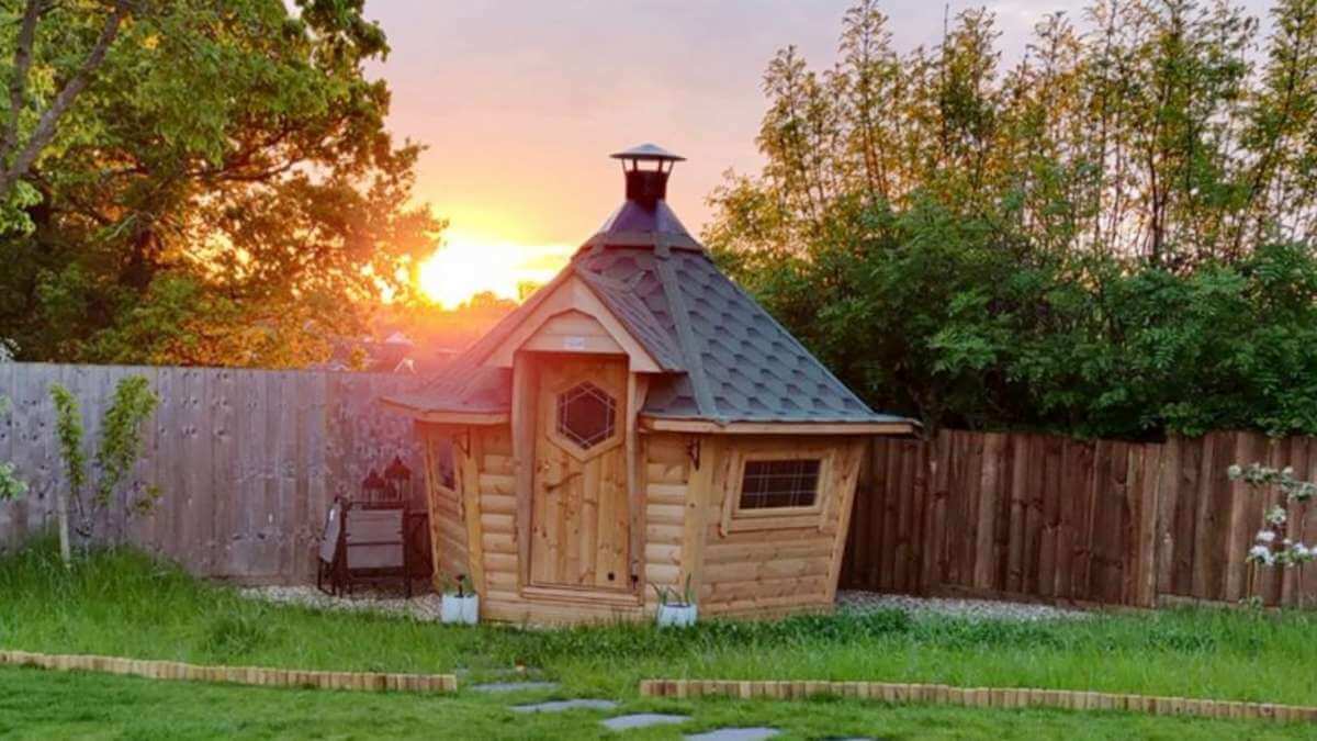 Arctic Cabins sell BBQ Huts for your garden in the UK