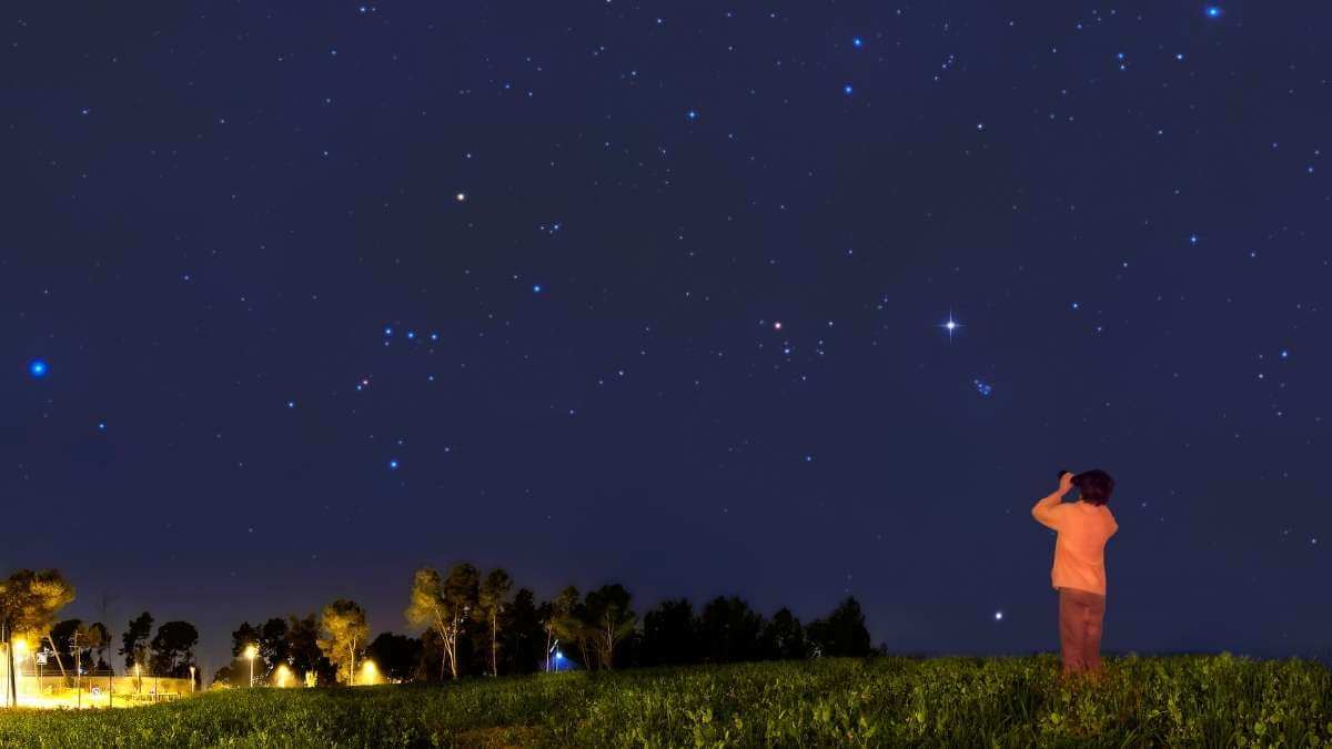 Stargazing is an education and calming outdoor activity for children