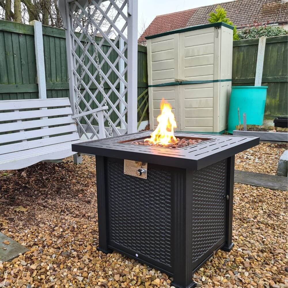 Patio Gas Fire Pit Table