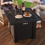 HFO Gas Fire Pit Table