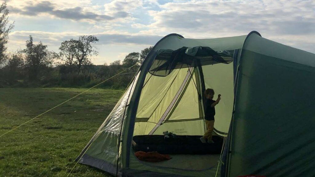 Common End Farm Campsite Tent