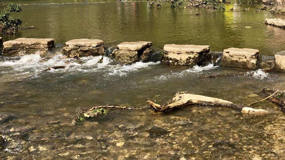 Peak District Dovedale Stepping Stones