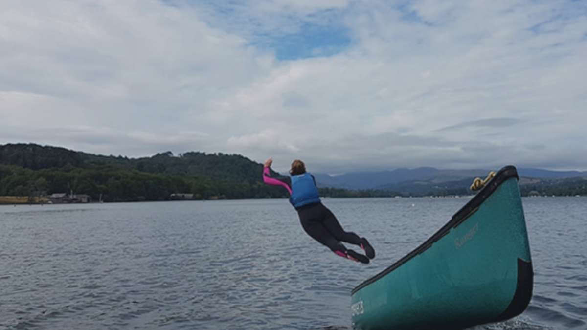Graythwaite Adventure water sports in the Lake District