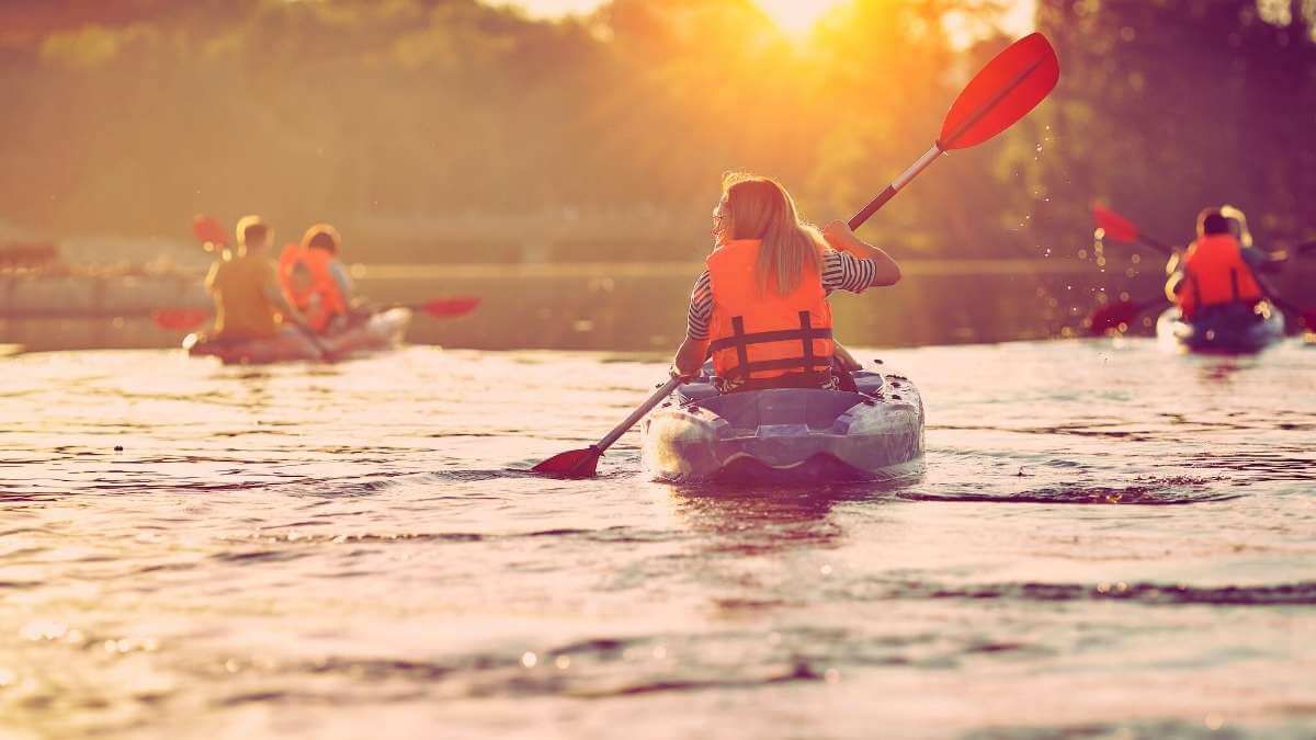 Water sports in the Lake District