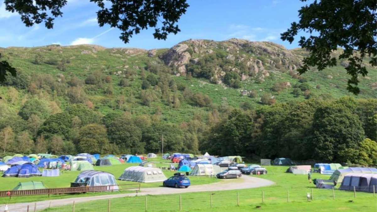 Fisherground Campsite in the Lake District allows fires